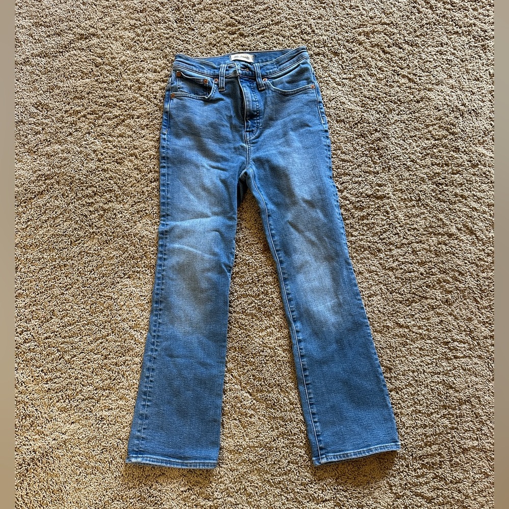 Madewell cali demi boot jeans